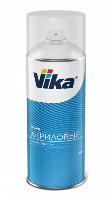 Лак 1К акриловый глянцевый Vika 520мл аэрозоль фото в интернет магазине Новакрас.ру